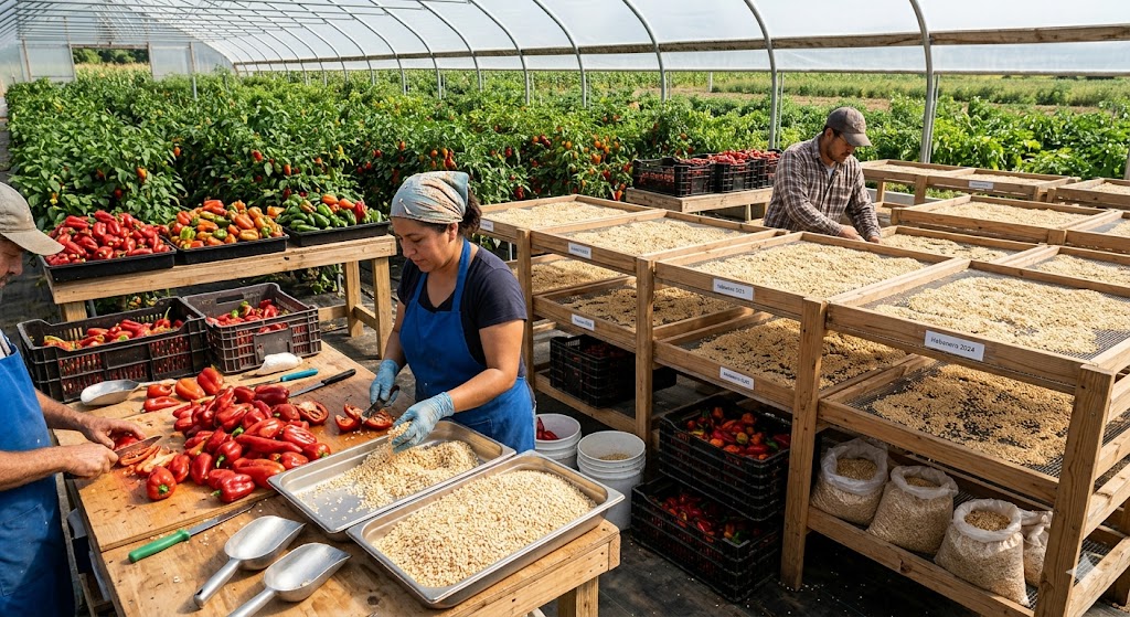 Increase in pepper production